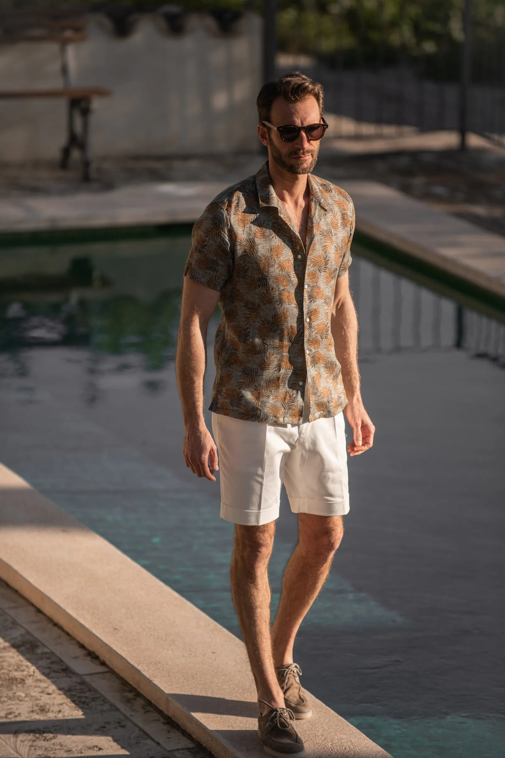 green_hawaiana_linen_shir_3.webp Green Hawaiana linen shirt - Made in Italy