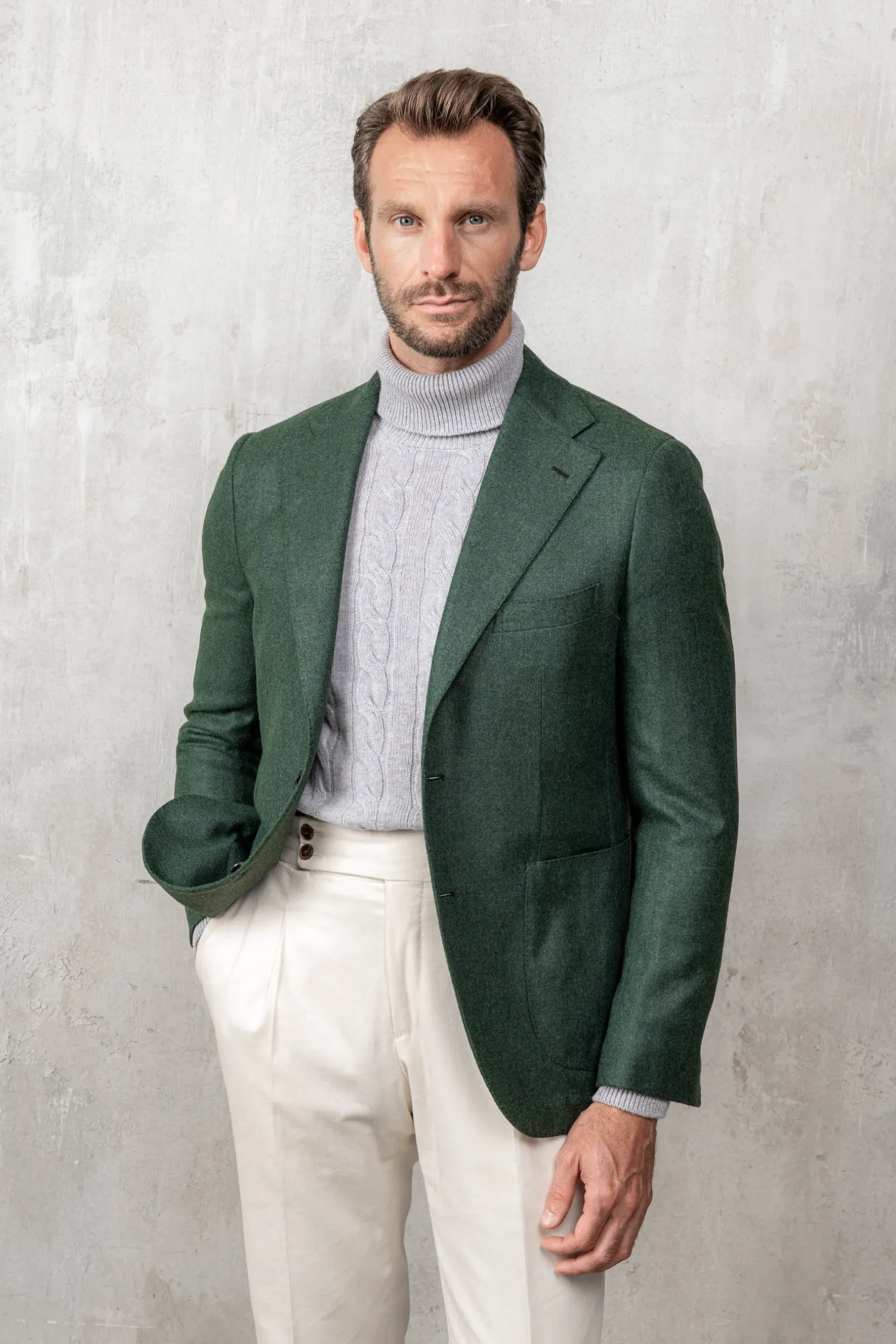green_jacket_in_wool_and__0.webp Green jacket in wool and cashmere - Made in Italy