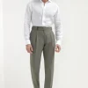 Green Soragna trousers - Made in Italy