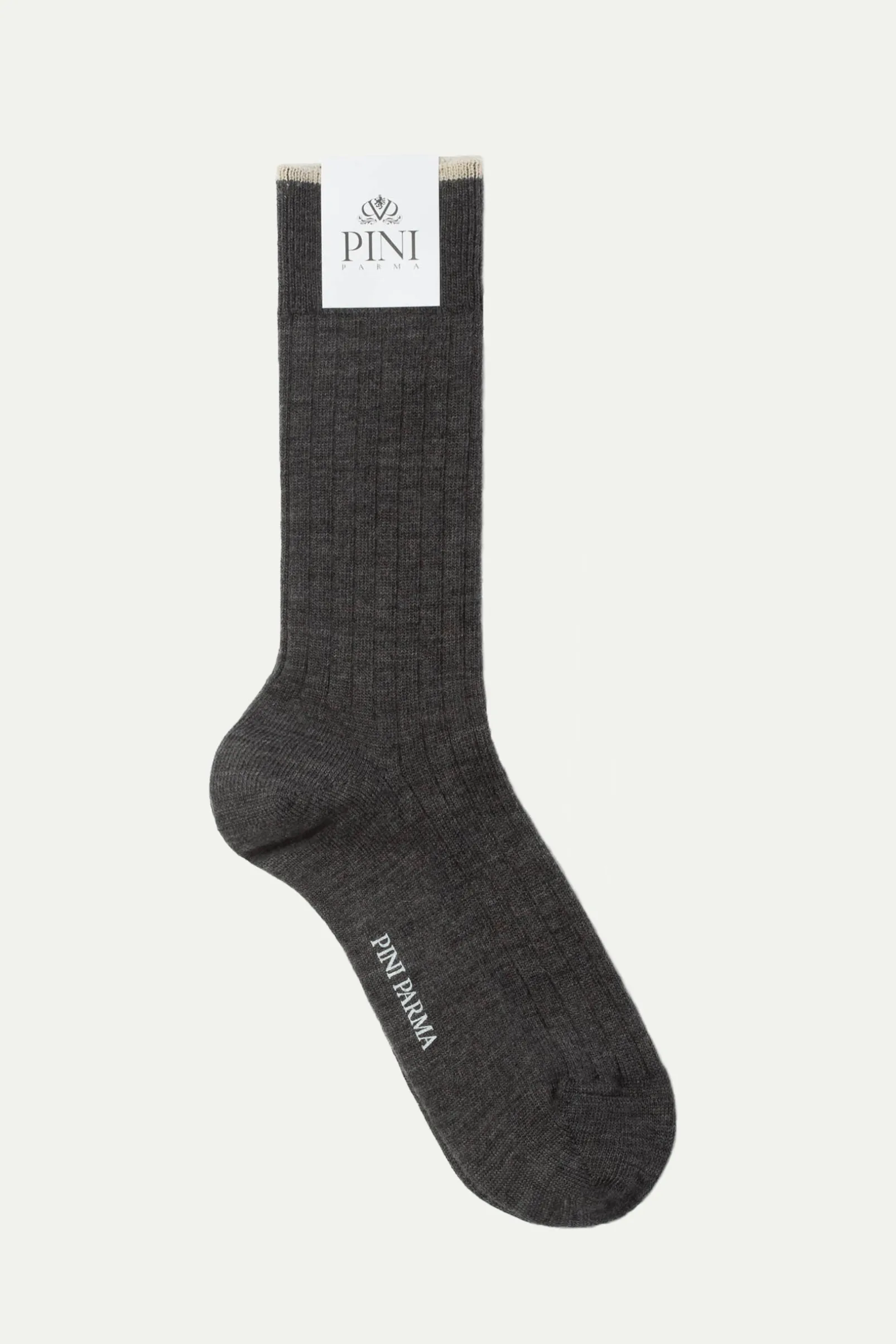grey__super_durable_wool__0.webp Grey - Super durable Wool short socks - Made in Italy