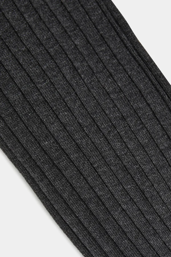Grey long socks - Made in Italy