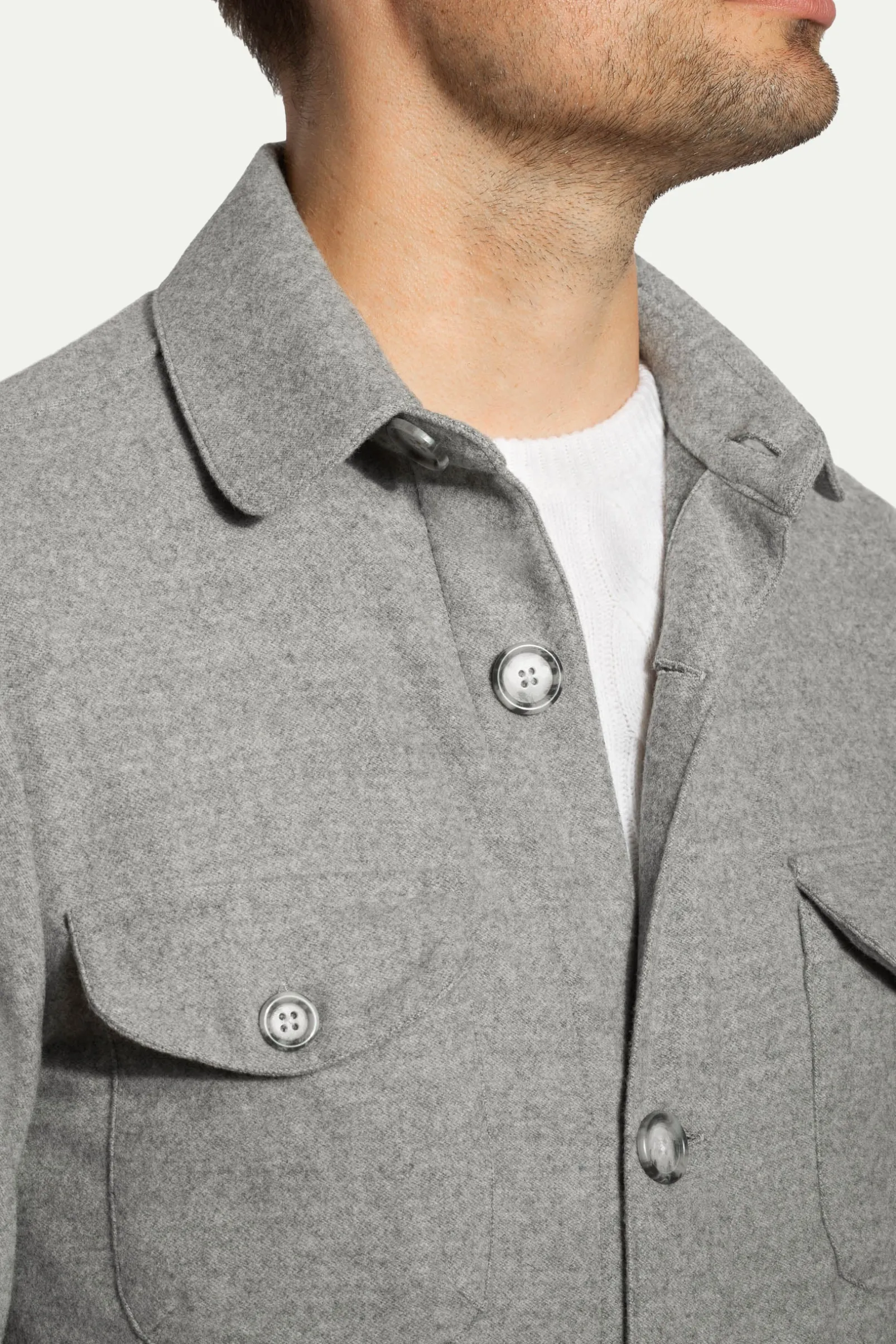 grey_safari_jacket_flanne_2.webp Grey Safari Jacket flannel Super 180s – Made in Italy