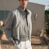 Grey short jacket – Made in Italy
