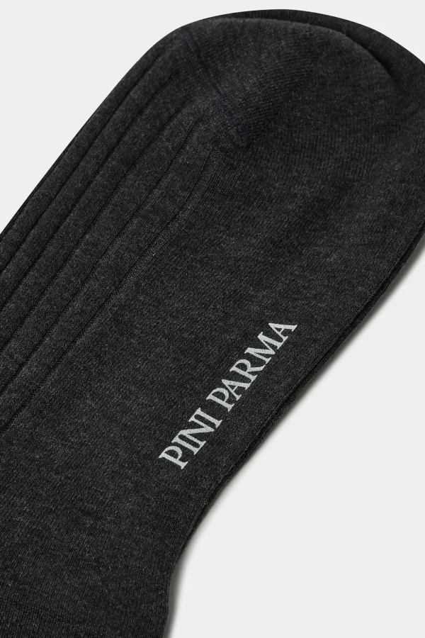 Grey short socks - Made in Italy