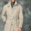 Houndstooth Raglan coat – Made in Italy