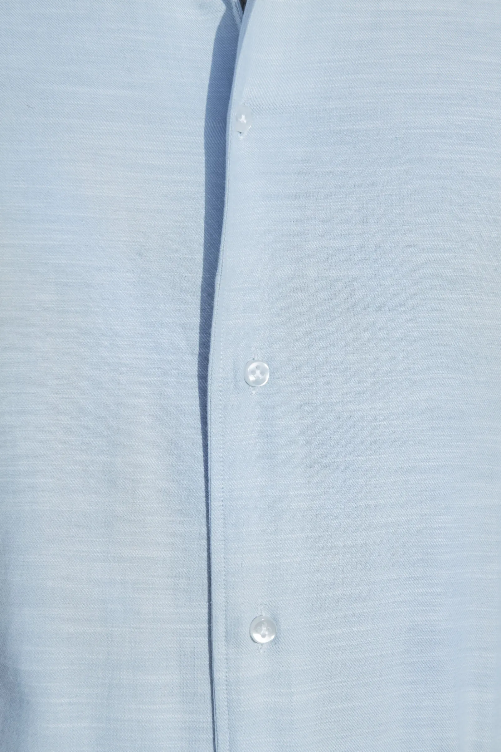light_blue_chambray_cotto_3.webp Light blue chambray cotton shirt - Made in Italy
