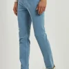 Light blue corduroy 5 Pocket - Made in Italy