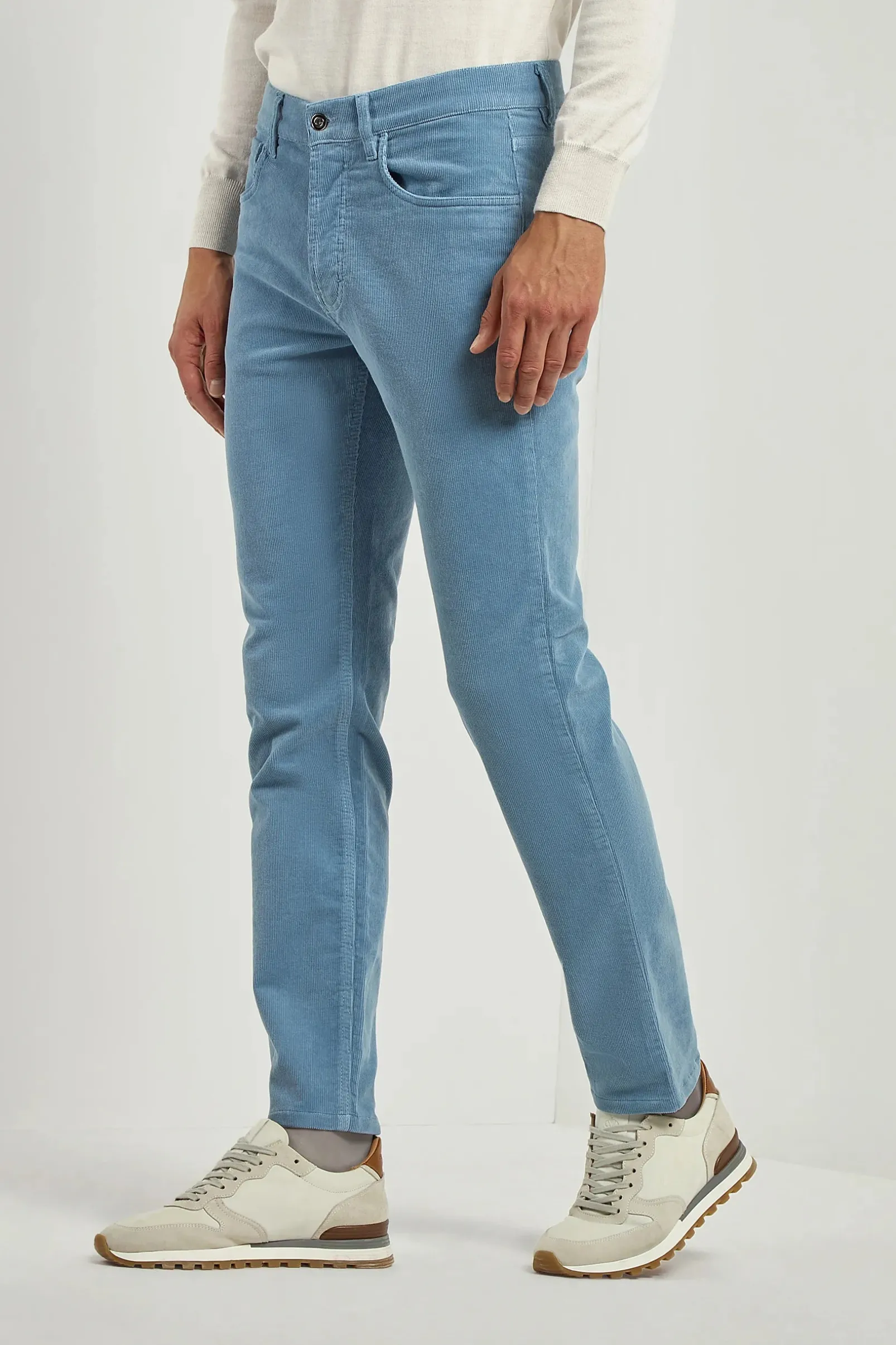 light_blue_corduroy__pock_0.webp Light blue corduroy 5 Pocket - Made in Italy