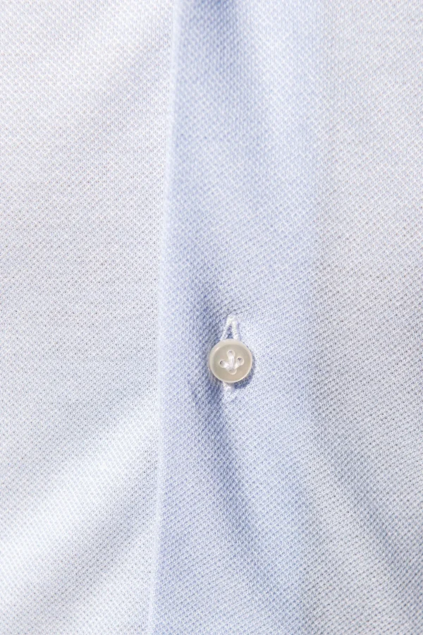 Light blue jersey shirt - Made in Italy