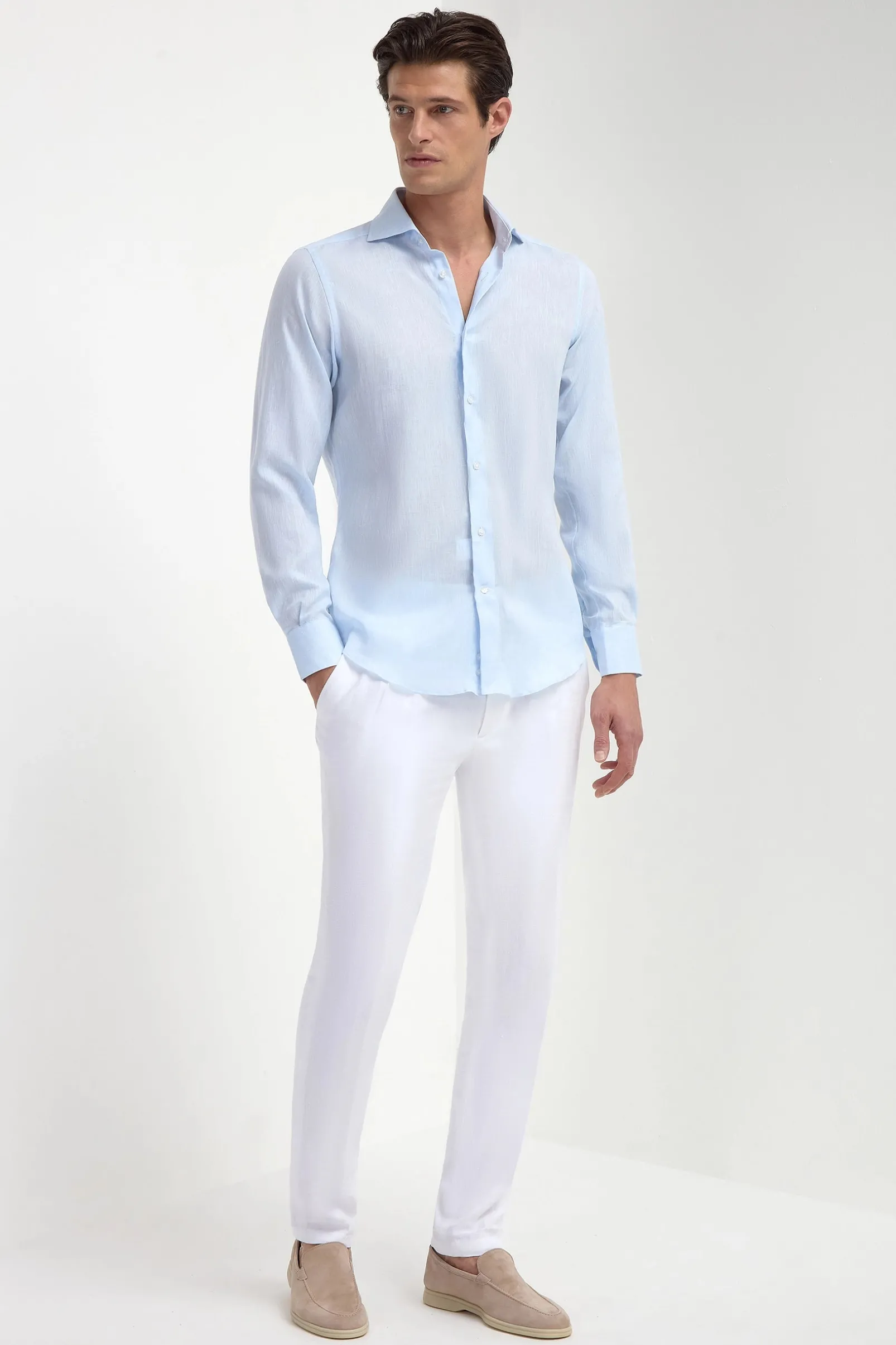 light_blue_linen_shirt__m_2.webp Light blue linen shirt - Made in Italy