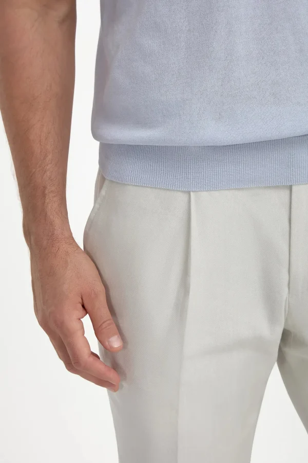 Light blue polo - Made in Italy