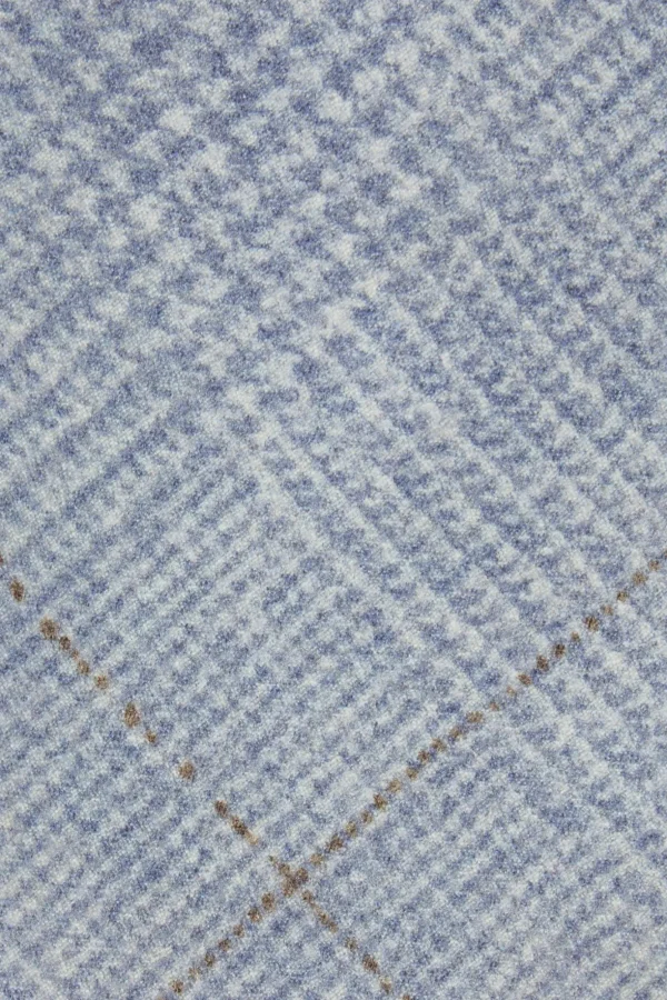 Light blue Prince of Wales tie - Made In Italy