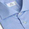 Light blue Shirt with double cuff - Made In Italy