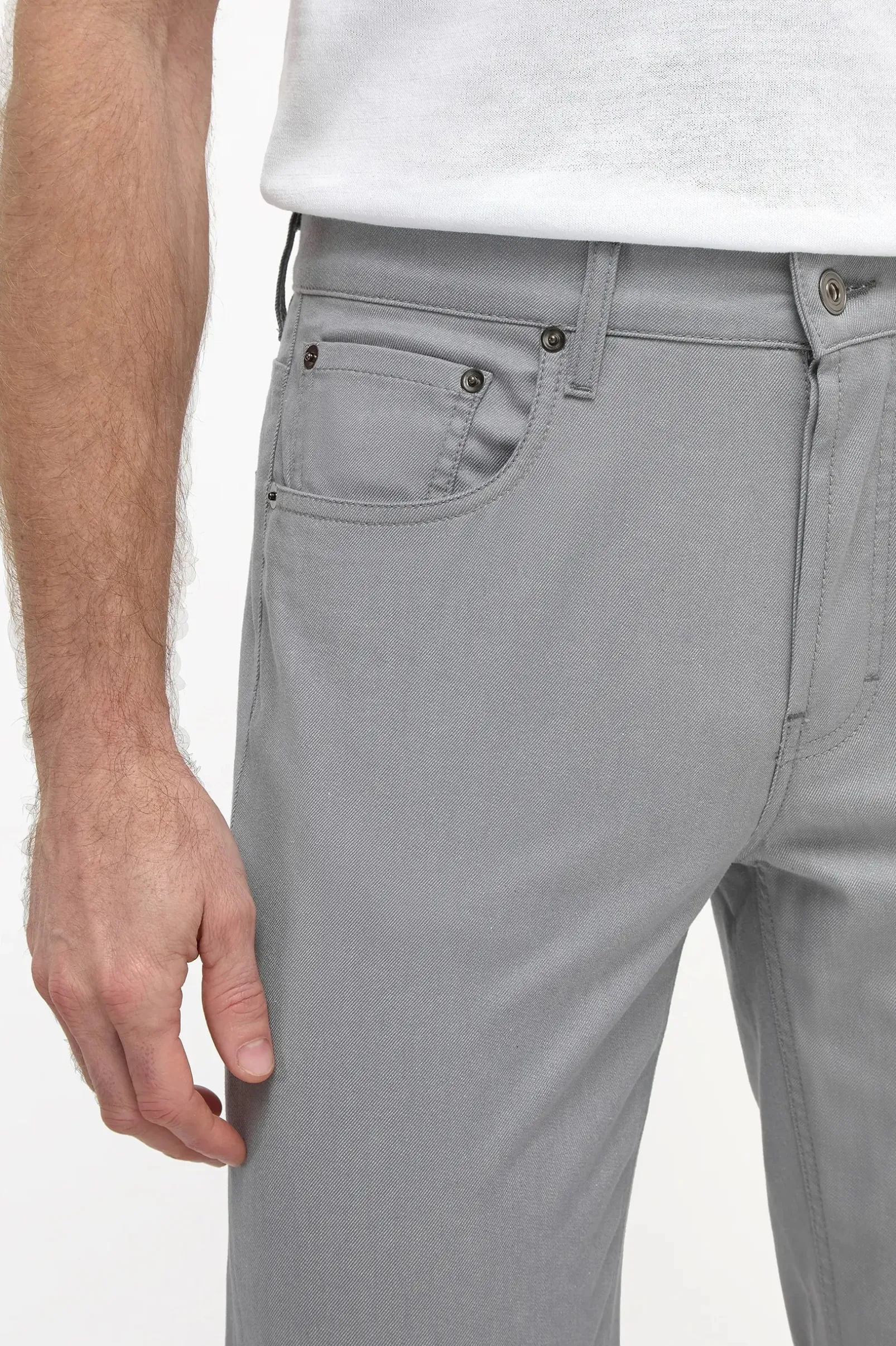 light_grey__pocket_trouse_2.webp Light grey 5 pocket trousers - Made in Italy