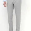 Light grey Soragna trousers - Made in Italy