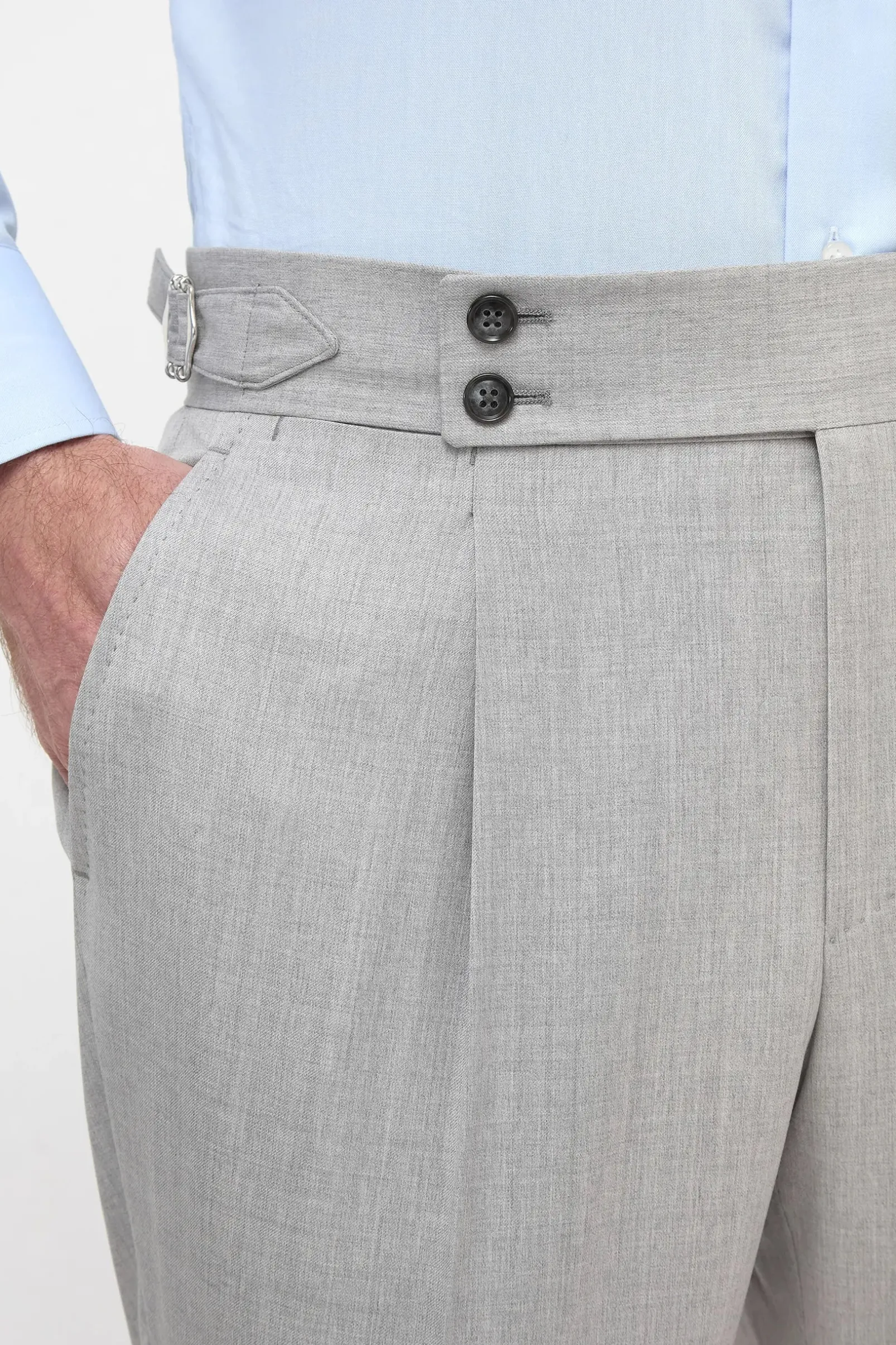 light_grey_soragna_trouse_1.webp Light grey Soragna trousers - Made in Italy