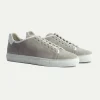 Light grey suede sneakers - Made In Italy
