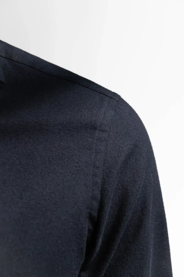 Navy warm touch shirt - Made In Italy