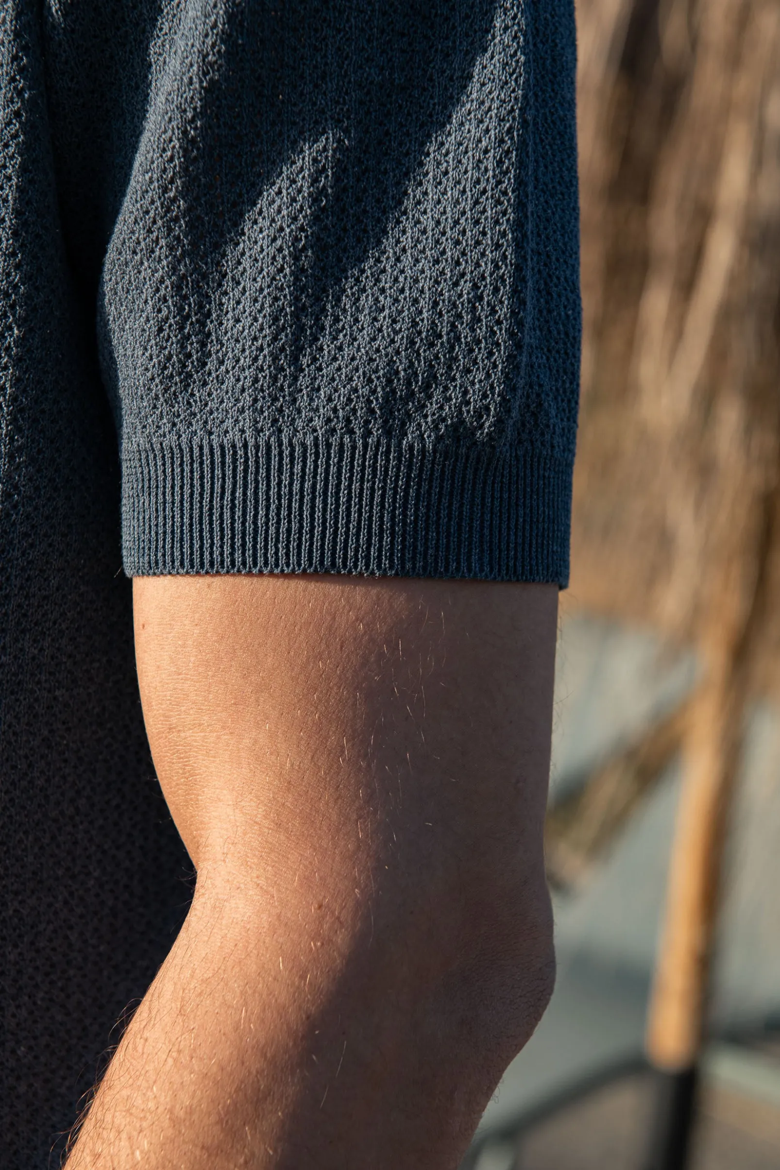 ocean_textured_knit_polo__3.webp Ocean textured knit polo with zip - Made in Italy