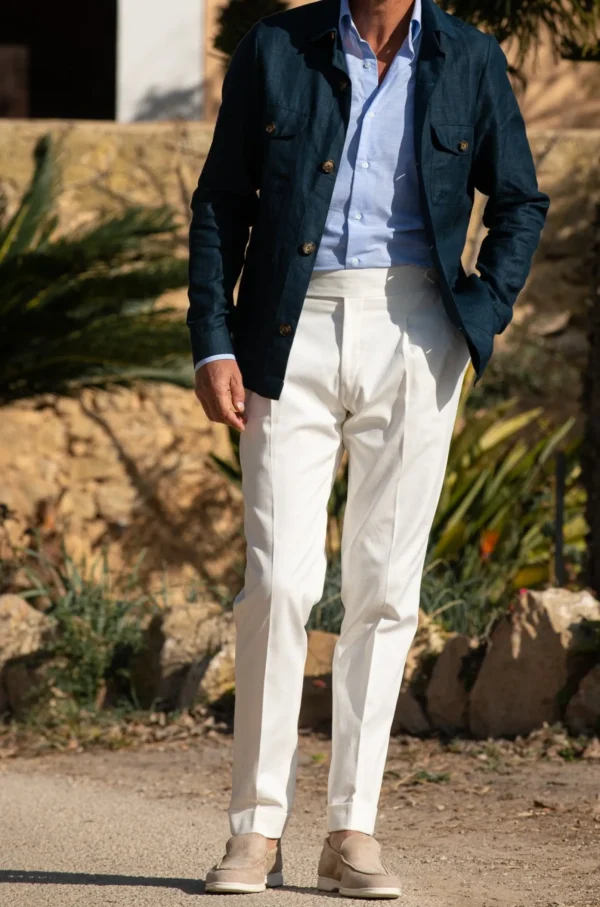 Petrol Safari Jacket – Made in Italy