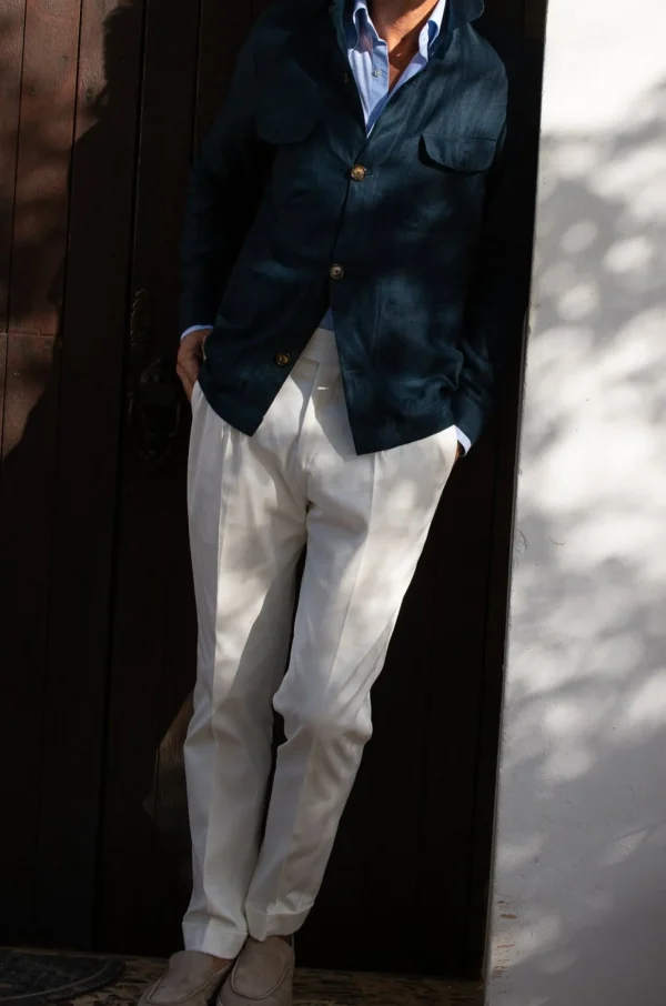 Petrol Safari Jacket – Made in Italy