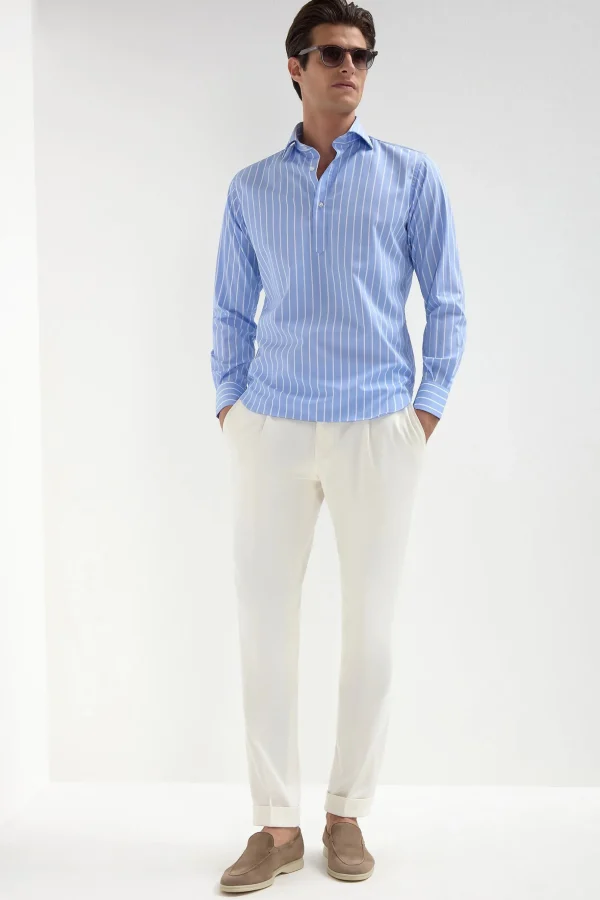 Portofino popover shirt - Made in Italy