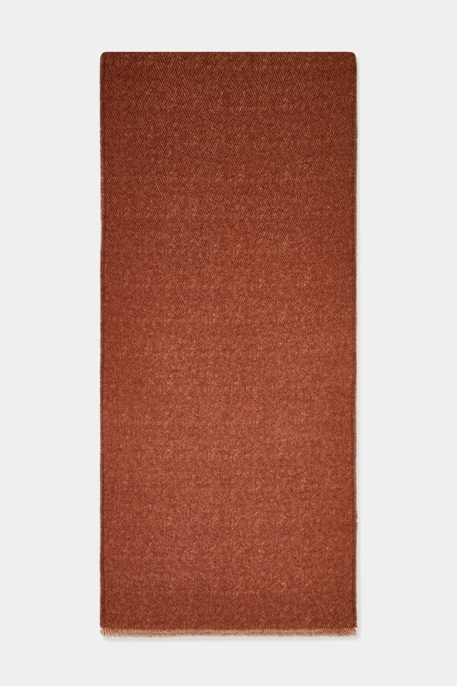 rusty_and_taupe_reversibl_2.webp Rusty and taupe reversible herringbone scarf - Made in Italy