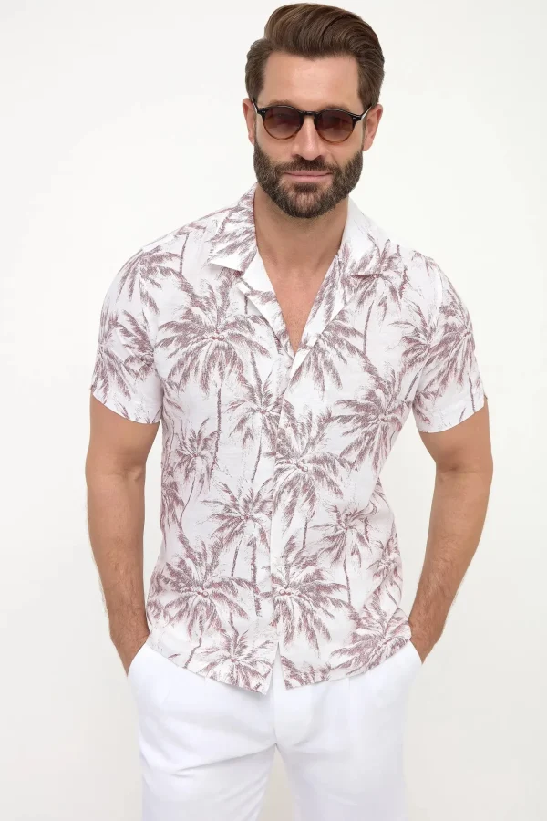 Rusty hawaiana shirt - Made in Italy