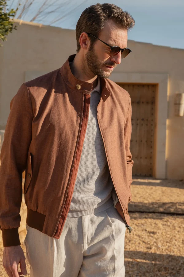 Rusty short jacket – Made in Italy