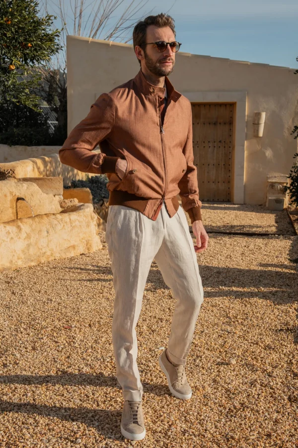 Rusty short jacket – Made in Italy