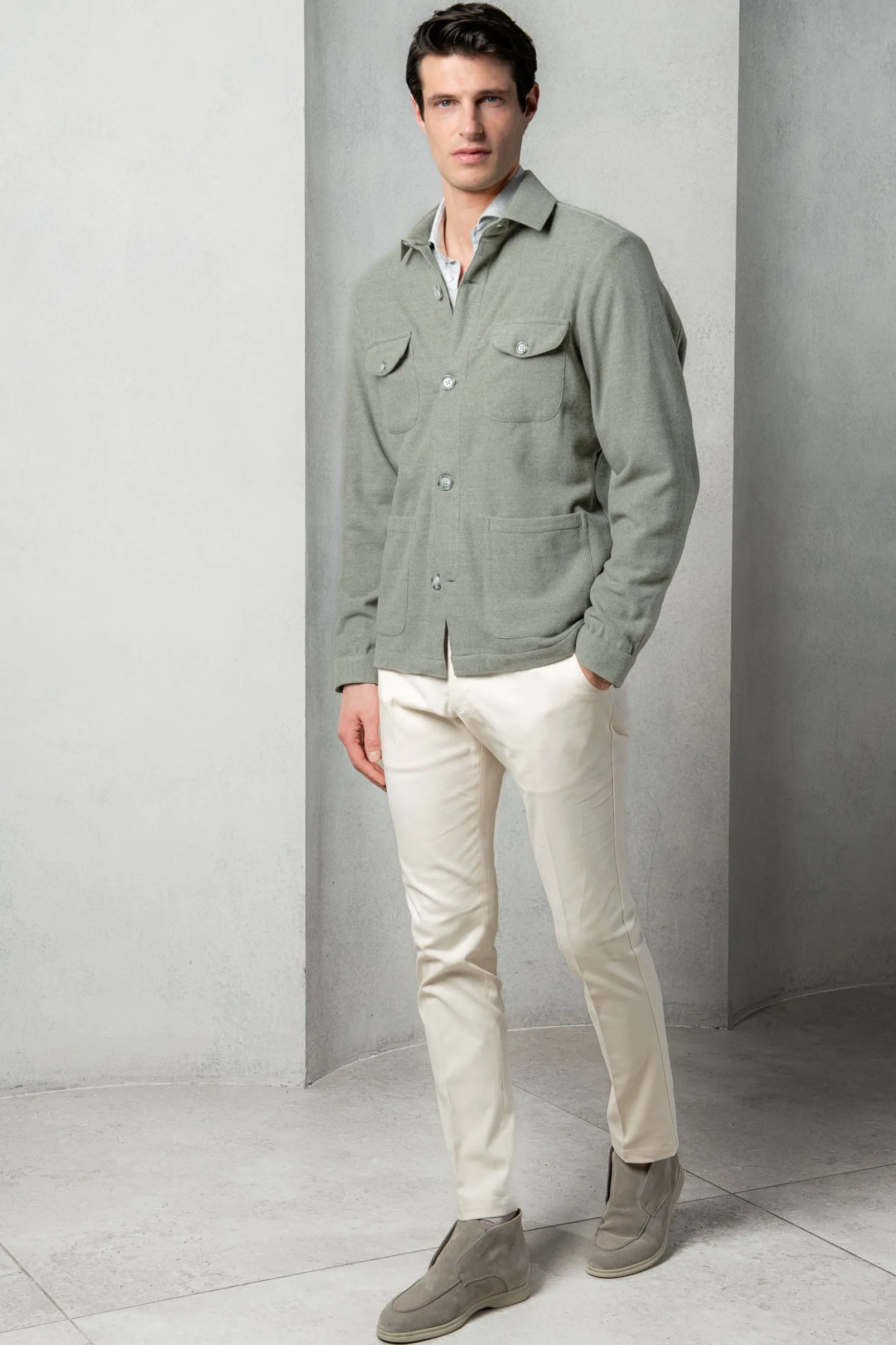 sage_safari_jacket_flanne_2.webp Sage Safari Jacket flannel Super 180s – Made in Italy