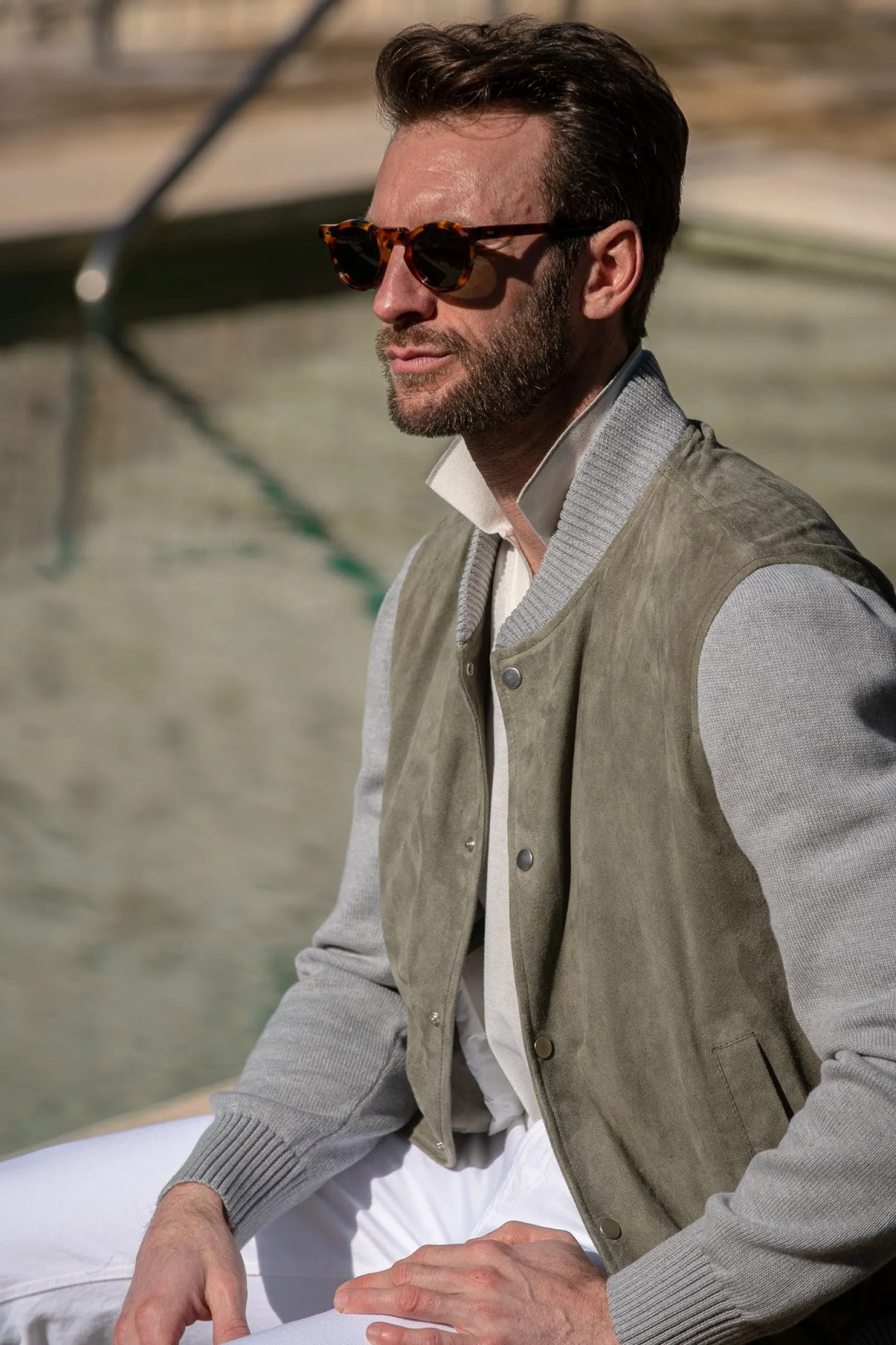 sage_suede_knit_bomber__m_0.webp Sage suede knit bomber – Made in Italy