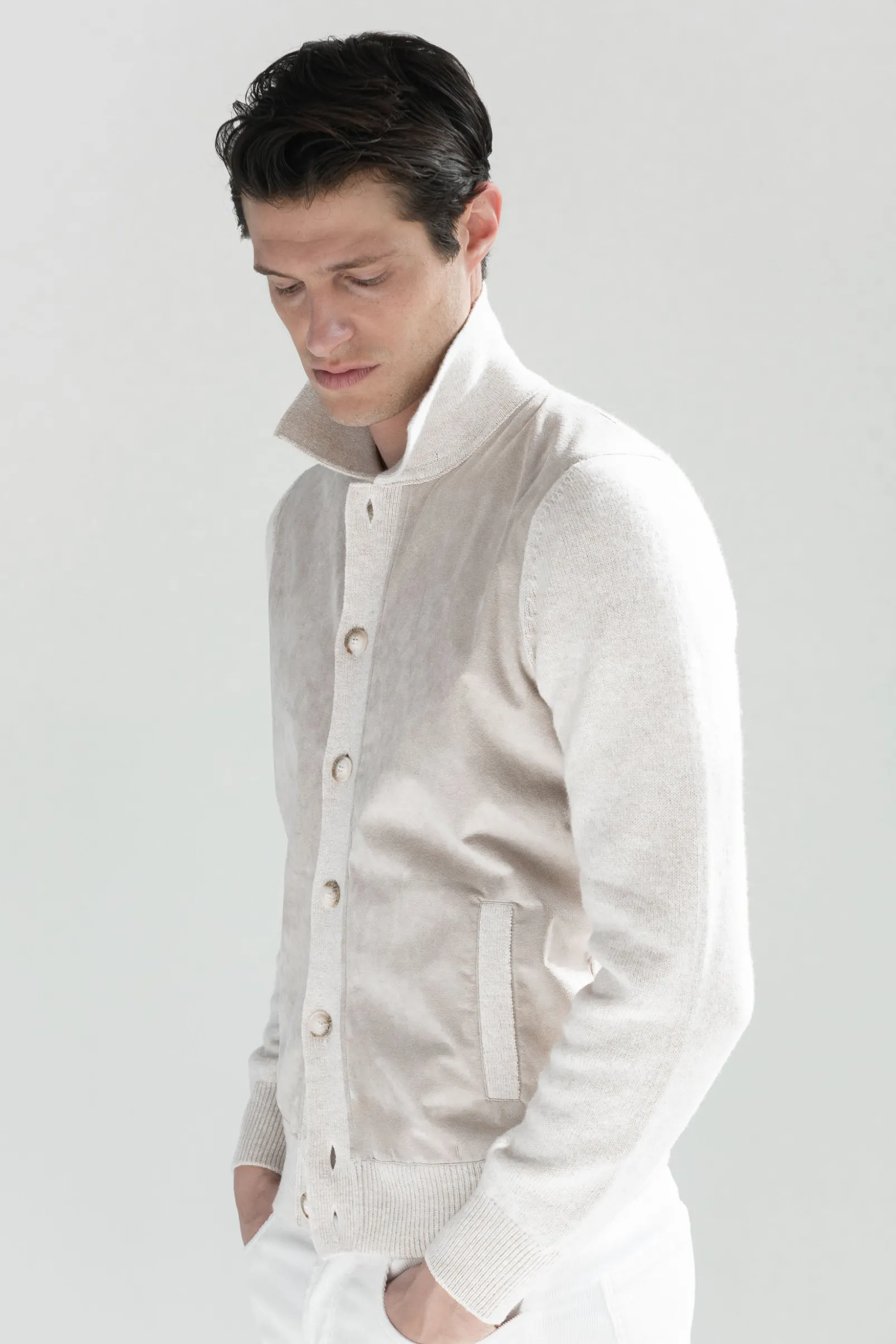 sand_alcantara_polo_shirt_0.webp Sand alcantara polo shirt - Made in Italy