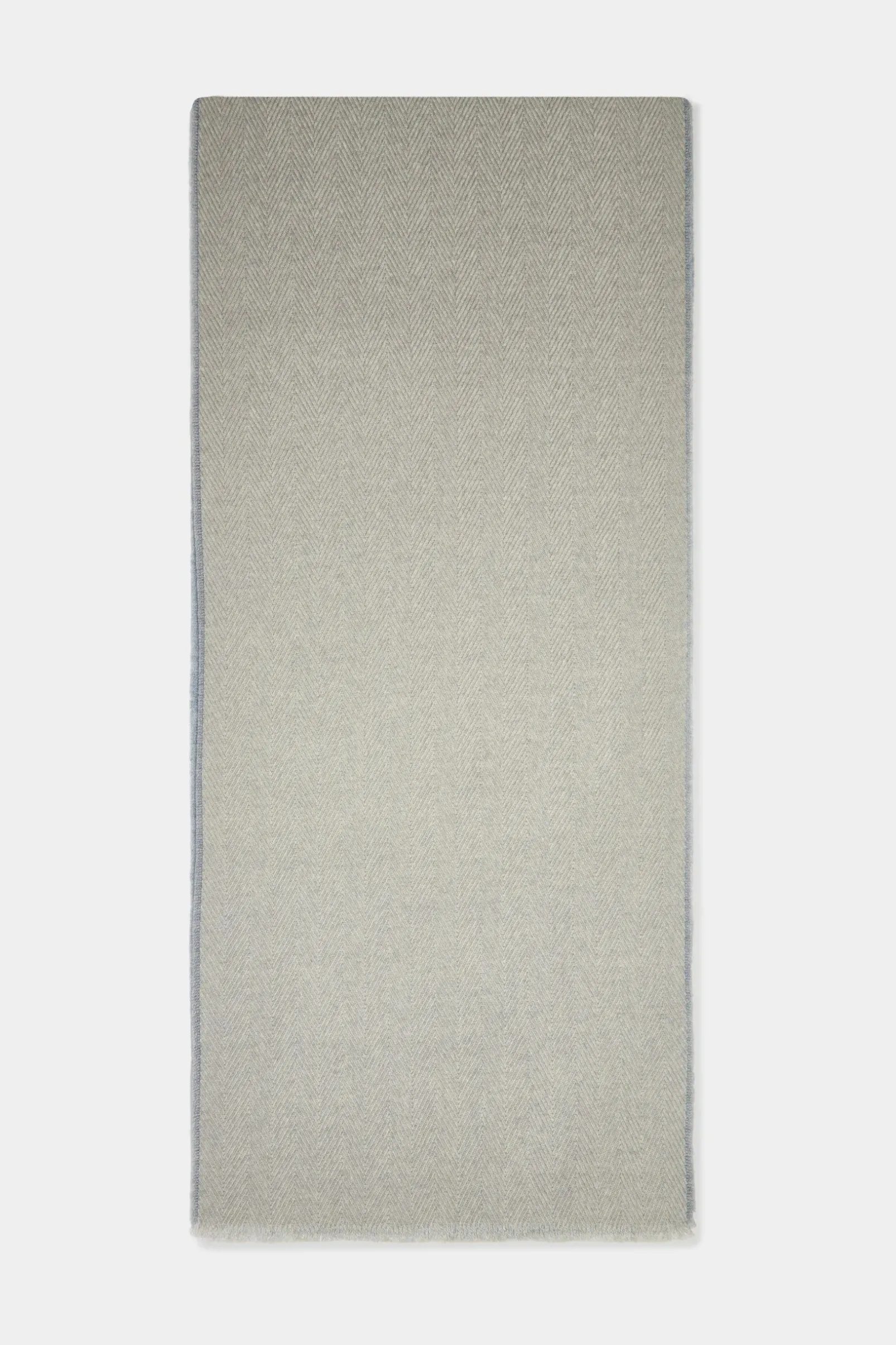 sand_and_light_blue_rever_2.webp Sand and light blue reversible herringbone scarf - Made in Italy