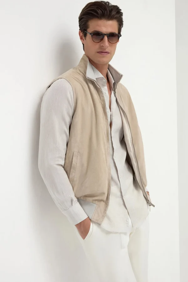 Sand linen shirt - Made in Italy