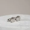 Silver cufflinks - Made in Italy