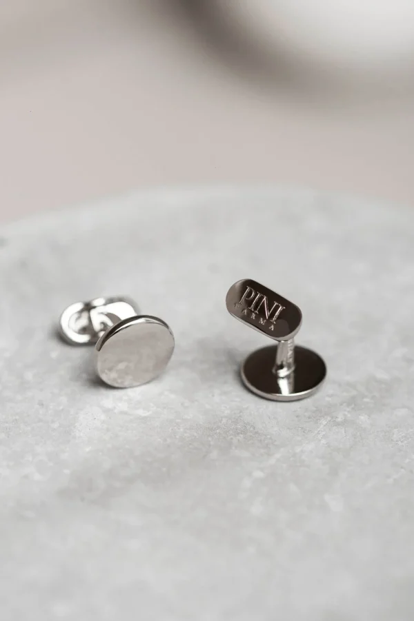 Silver cufflinks - Made in Italy