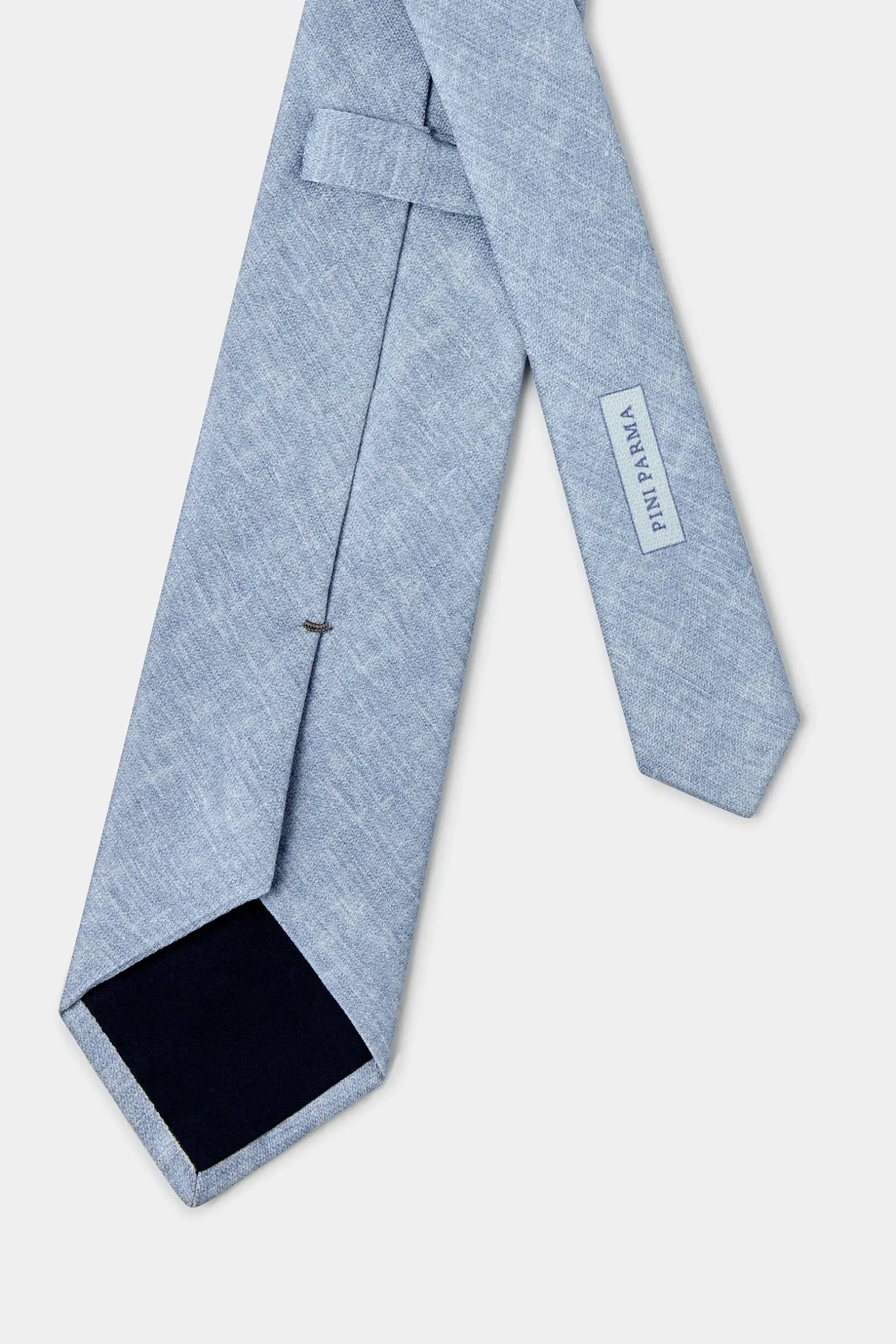 sky_blue_linen_and_silk_t_2.webp Sky blue linen and silk tie - Made in Italy