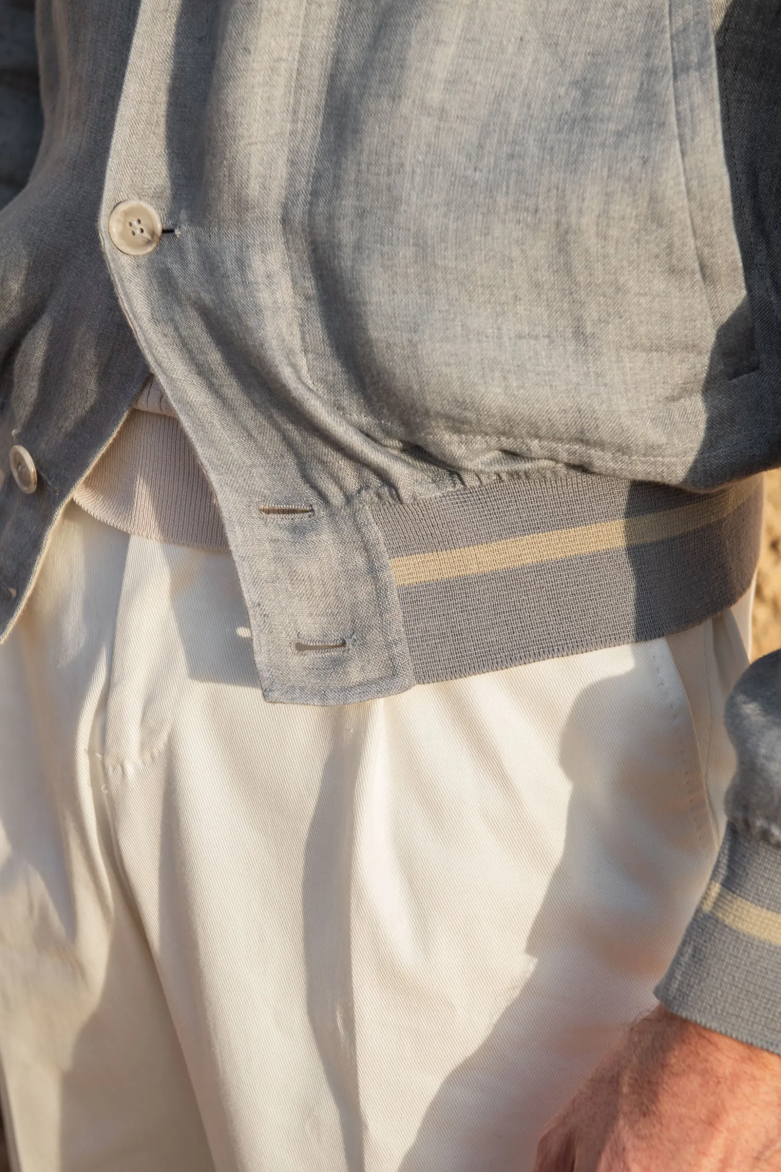 sky_grey_and_beige_revers_5.webp Sky grey and beige reversible bomber jacket – Made in Italy