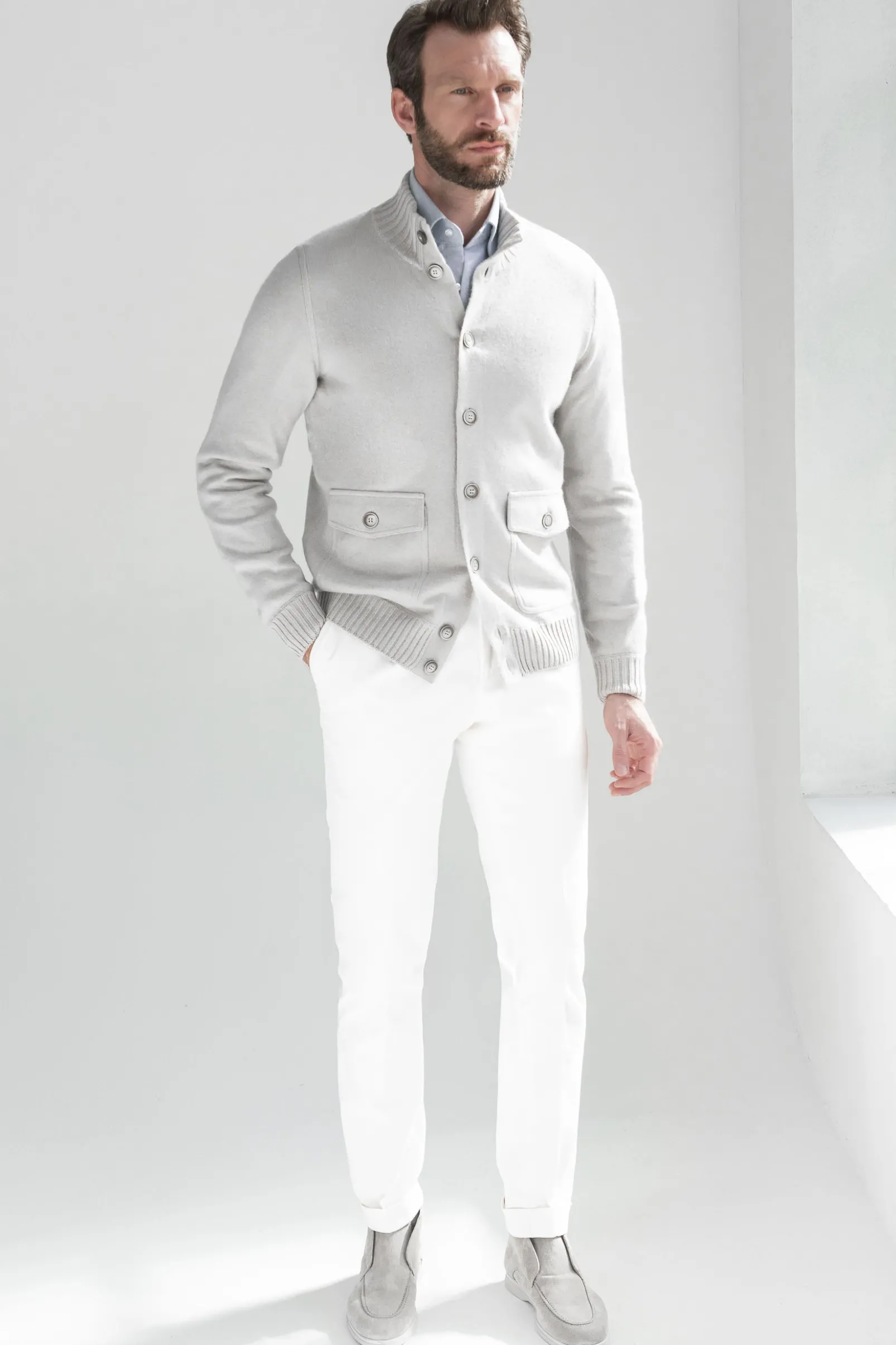 stone_cashmere_knitted_bo_4.webp Stone Cashmere Knitted Bomber – Made in Italy