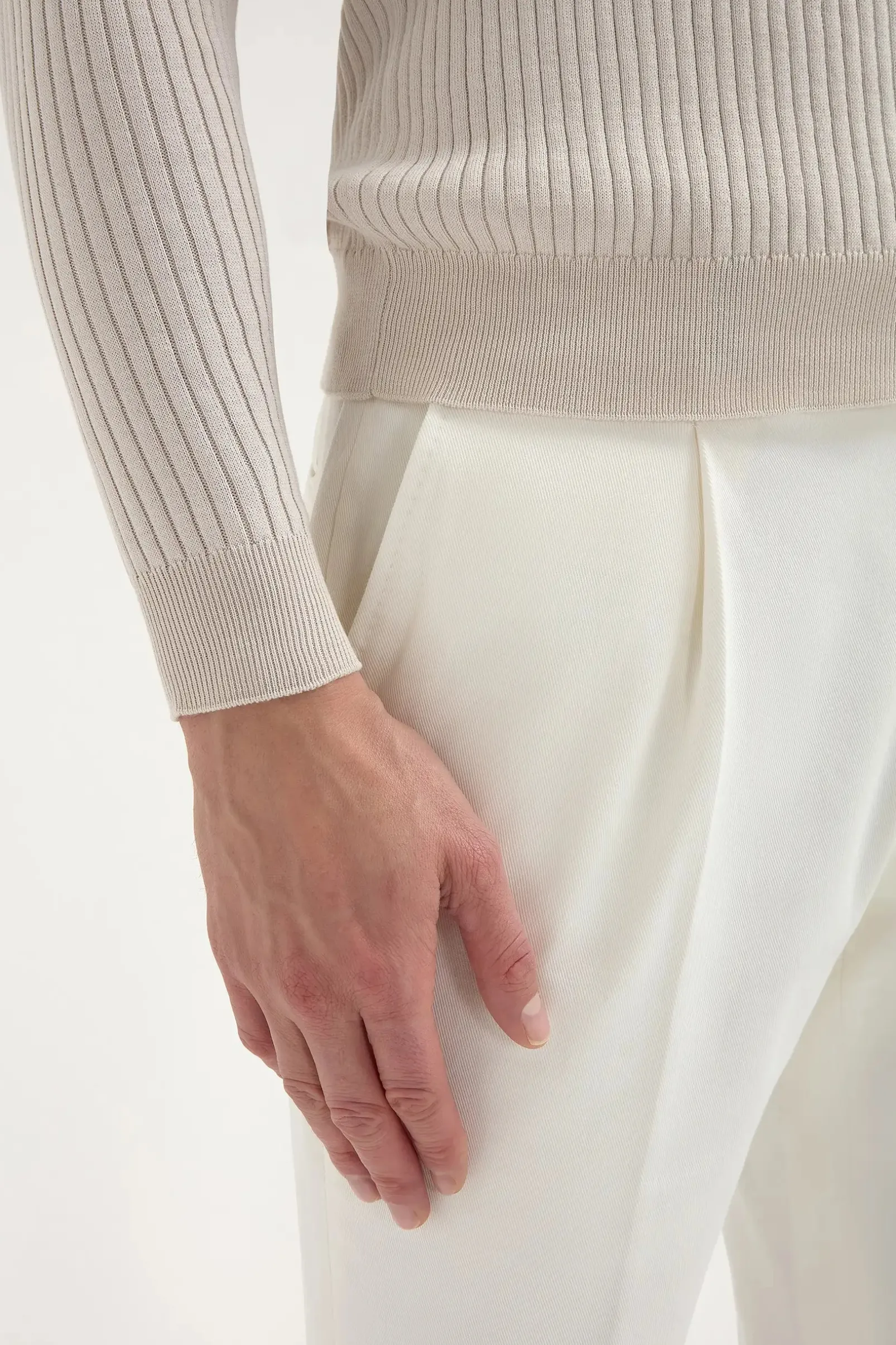 stone_thin_rib_long_sleev_2.webp Stone thin rib long sleeve polo - Made in Italy