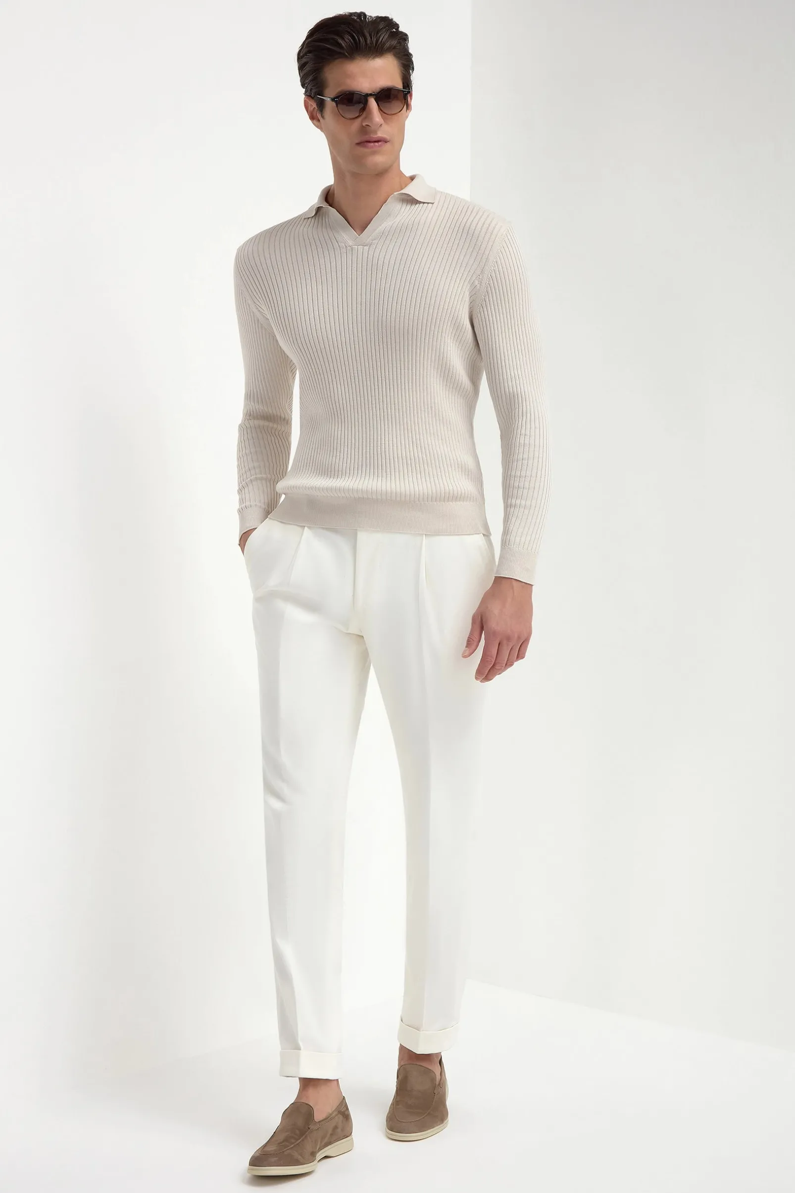 stone_thin_rib_long_sleev_3.webp Stone thin rib long sleeve polo - Made in Italy