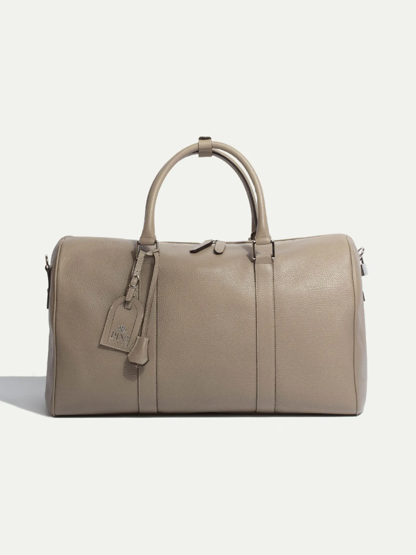 taupe_leather_weekender_b_1.webp Taupe leather weekender bag - Made in Italy