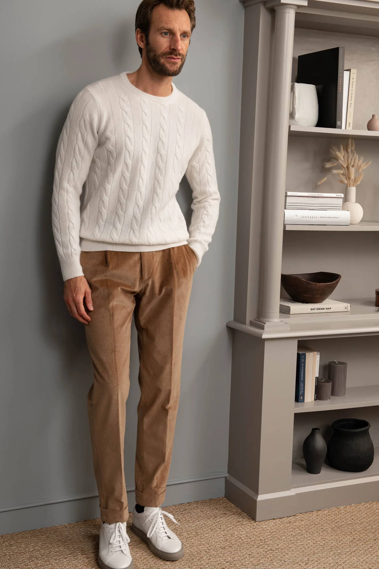 white_cable_knit_sweater__2.webp White cable knit sweater – Made in italy