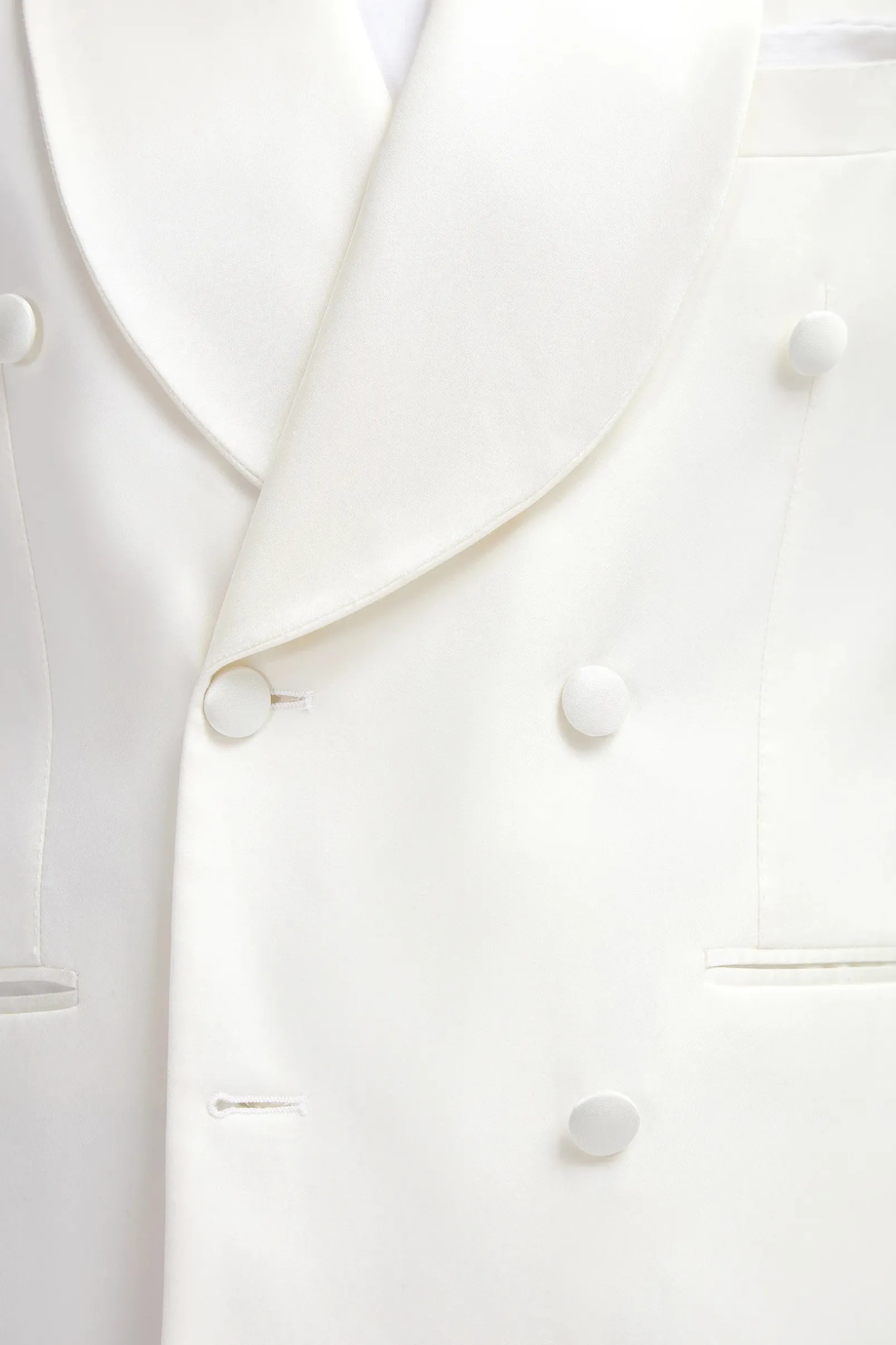 white_double_breasted_tux_3.webp White double breasted tuxedo jacket - Made in Italy