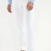 White jeans - Candiani cotton - Made in Italy