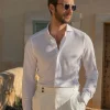White jersey shirt - Made in Italy