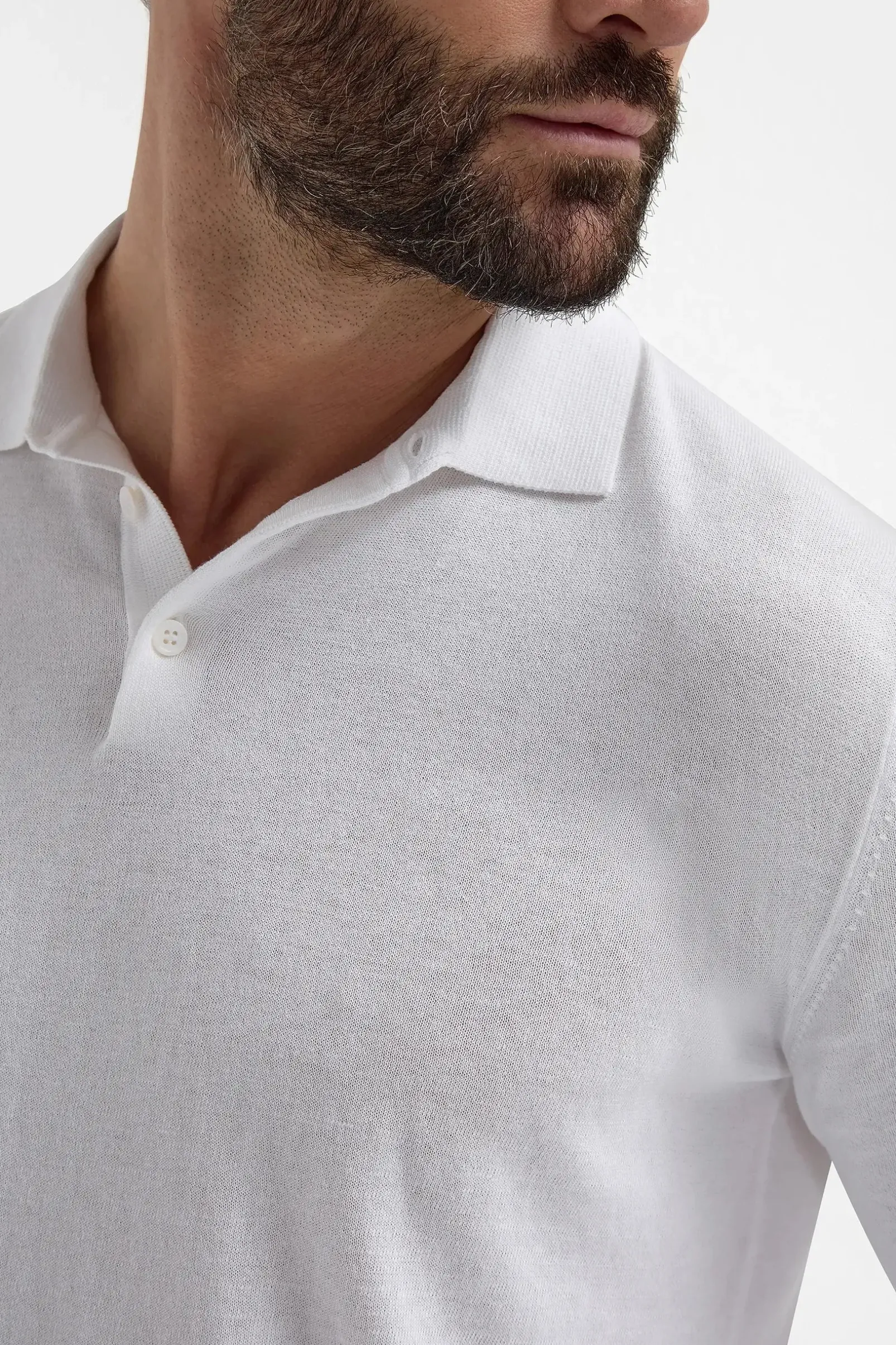 white_long_sleeve_polo__m_2.webp White long sleeve polo - Made in Italy