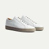 White Luxury Sneakers - Made In Italy