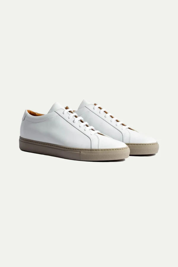 White Luxury Sneakers - Made In Italy